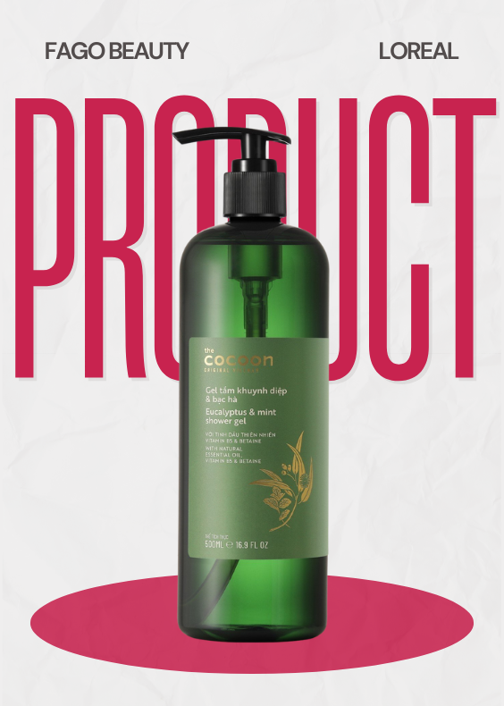 Gel Tắm Khuynh Diệp & Bạc Hà Thiên Nhiên 