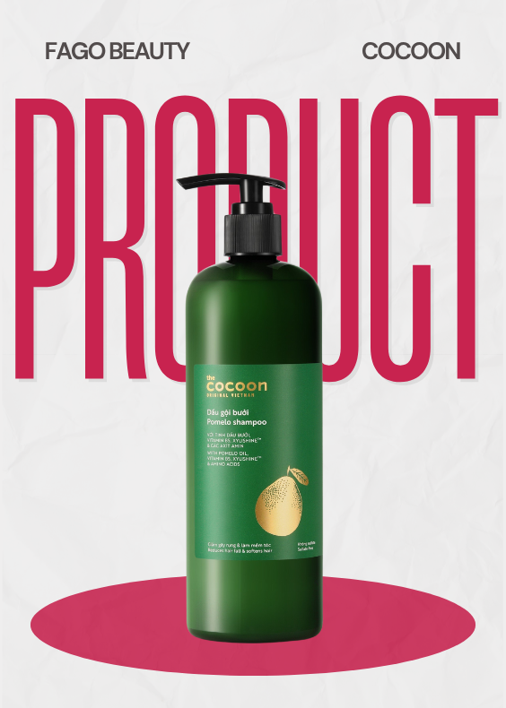 Dầu gội bưởi không sulfate Cocoon