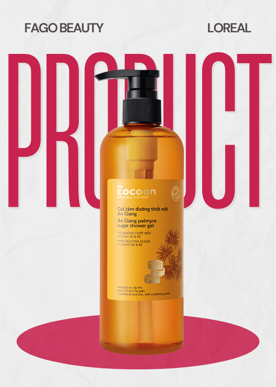 Gel tắm đường thốt nốt An Giang