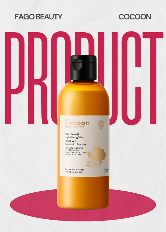 Sữa rửa mặt nghệ Hưng Yên Làm Sạch Sâu