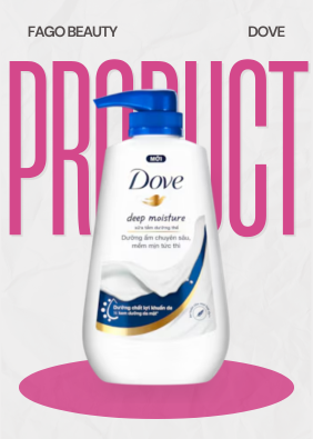 sữa tắm Dove cấp ẩm chuyên sâu 