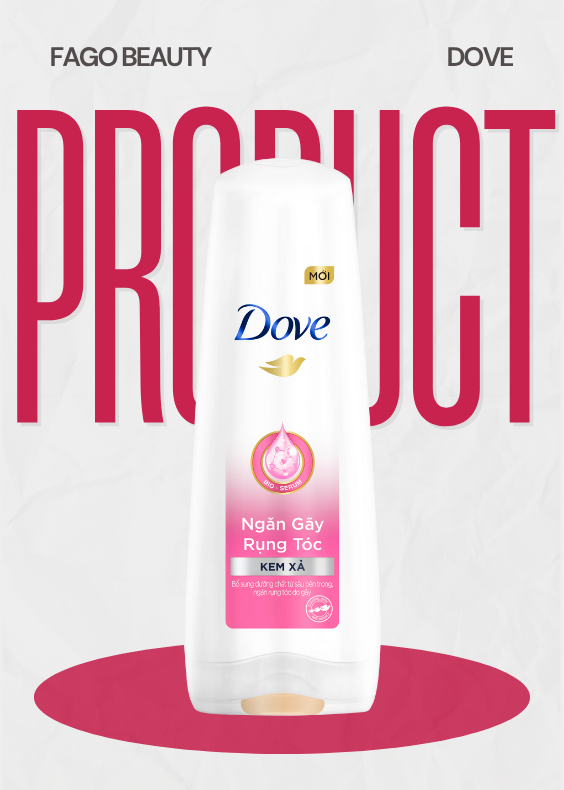 Kem xả Dove Ngăn gãy rụng tóc 320g