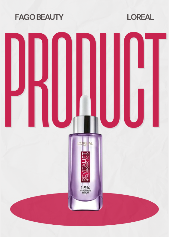 Tinh chất L'Oréal Paris Pure Hyaluronic Acid 1.5% 