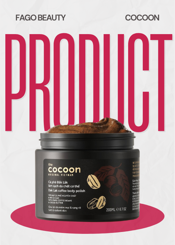 Tẩy tế bào chết Cà phê Đắc Lắk Cocoon 200ml