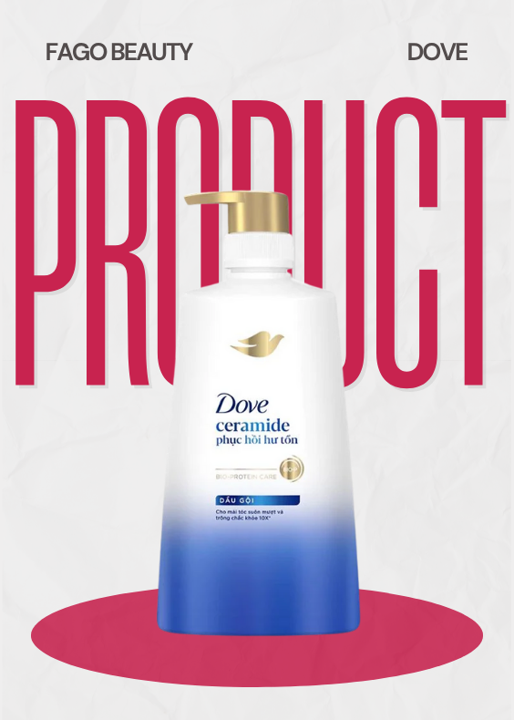 Dầu Gội Giúp Phục Hồi Hư Tổn Dove 640gr 