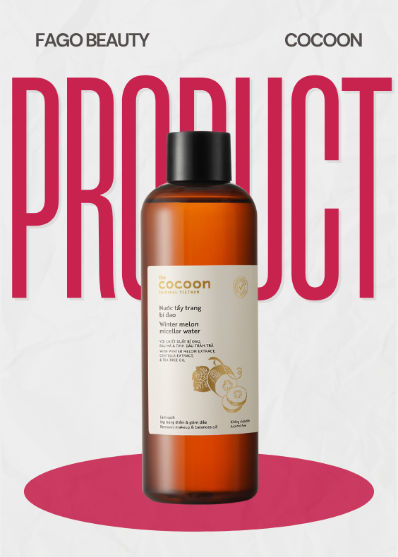 Nước tẩy trang Bí Đao Cocoon