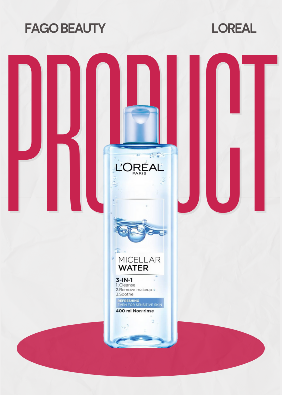 Nước tẩy trang LOREAL làm sạch 3-in-1