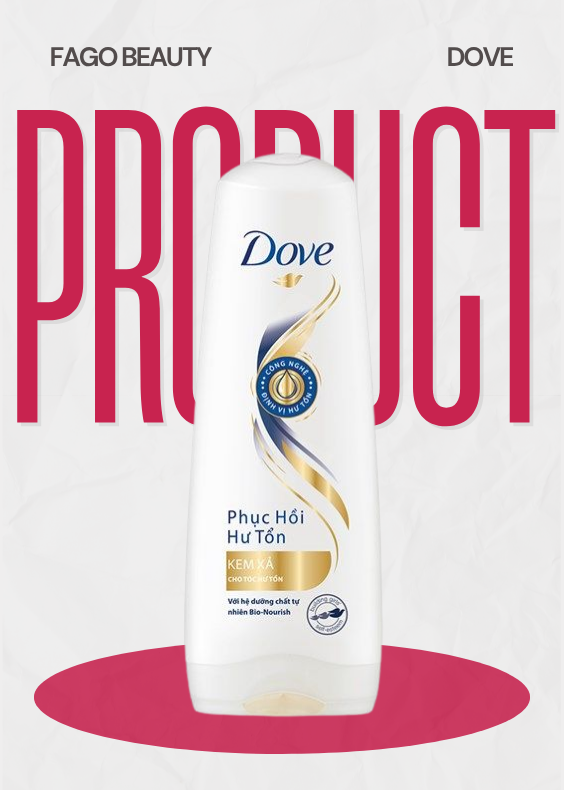 Dầu xả Dove phục hồi hư tổn 342ml